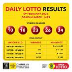 lottery results today